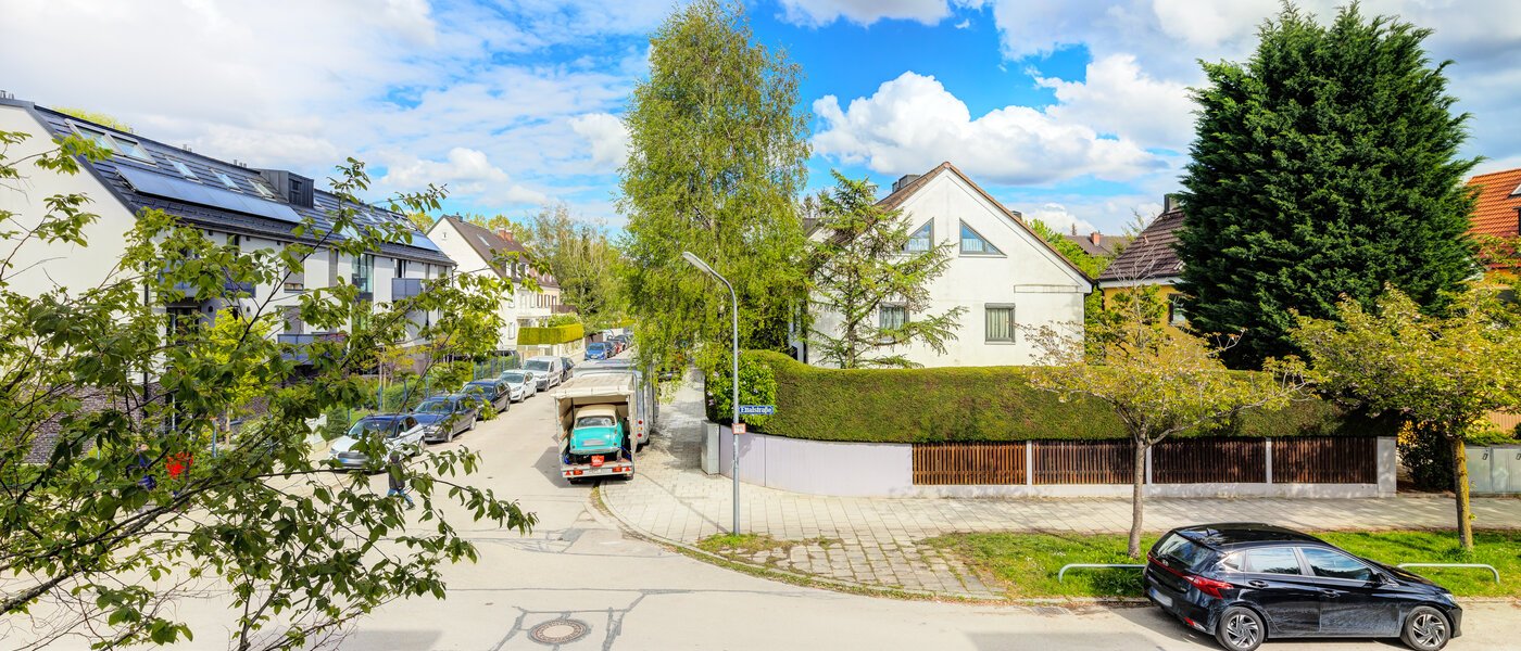 таунхаус München Westpark 04 вид из окна 5296