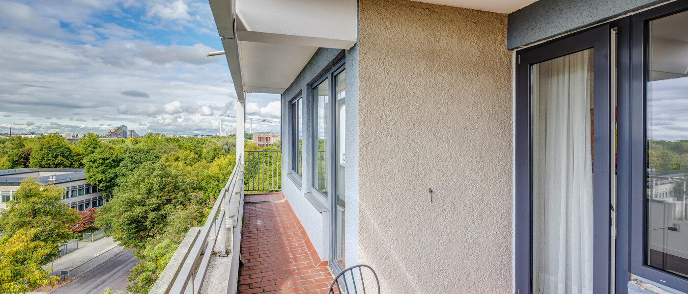 квартира München Bogenhausen 04 балкон 53