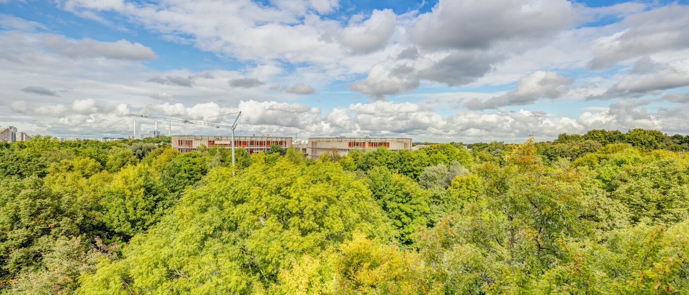 квартира München Bogenhausen 03 вид из окна 53