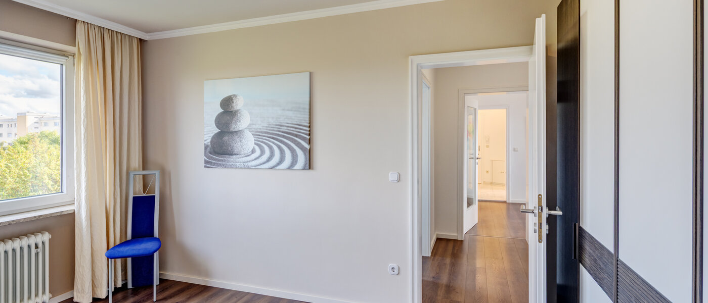 квартира München Bogenhausen 03 1-я спальная комната 53