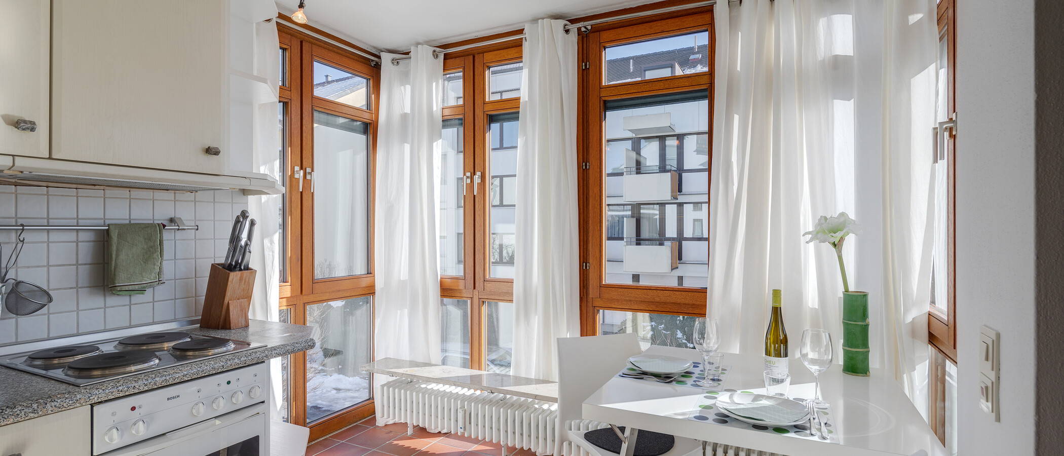 квартира München Harlaching 02 кухня 5306