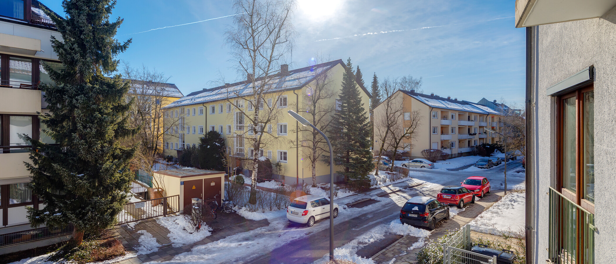 квартира München Harlaching 03 вид из окна 5306