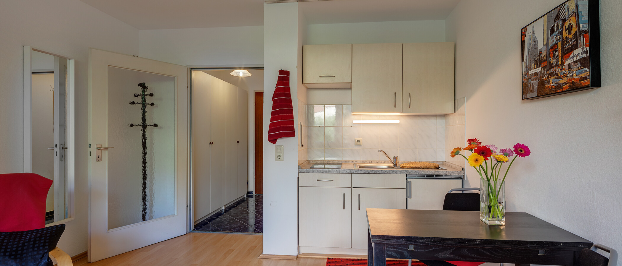 квартира München Maxvorstadt - Westen 01 кухня 5313