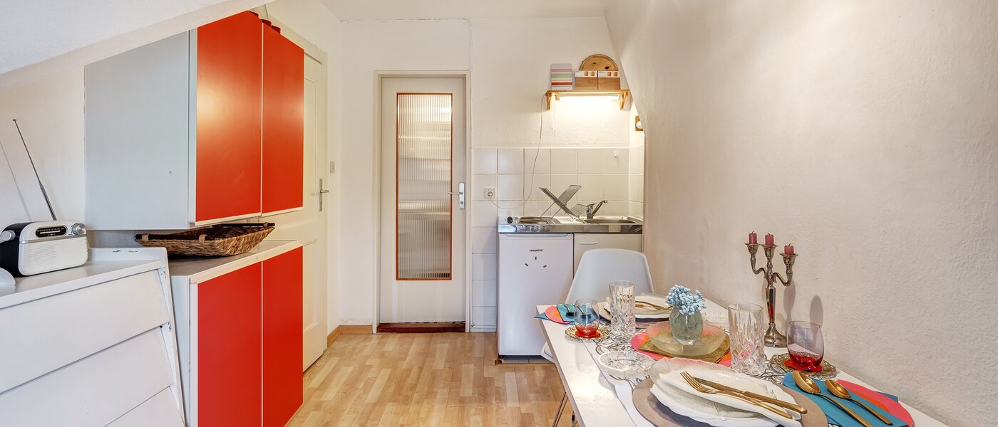 мансардная квартира München Solln 03 кухня 5327