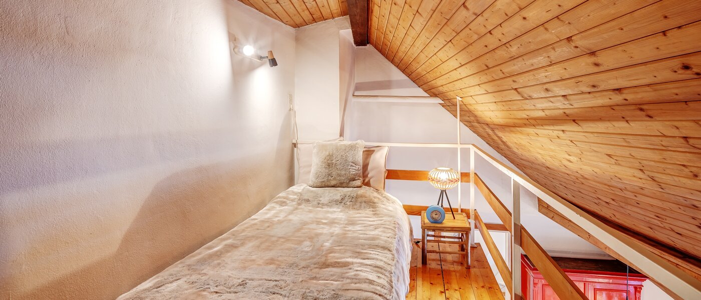 мансардная квартира München Solln 01 зона для сна 5327