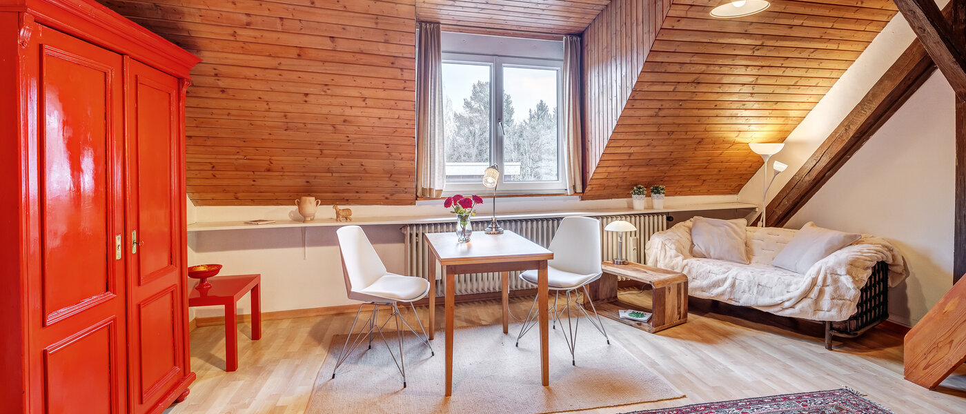 мансардная квартира München Solln 01 жилое пространство 5327