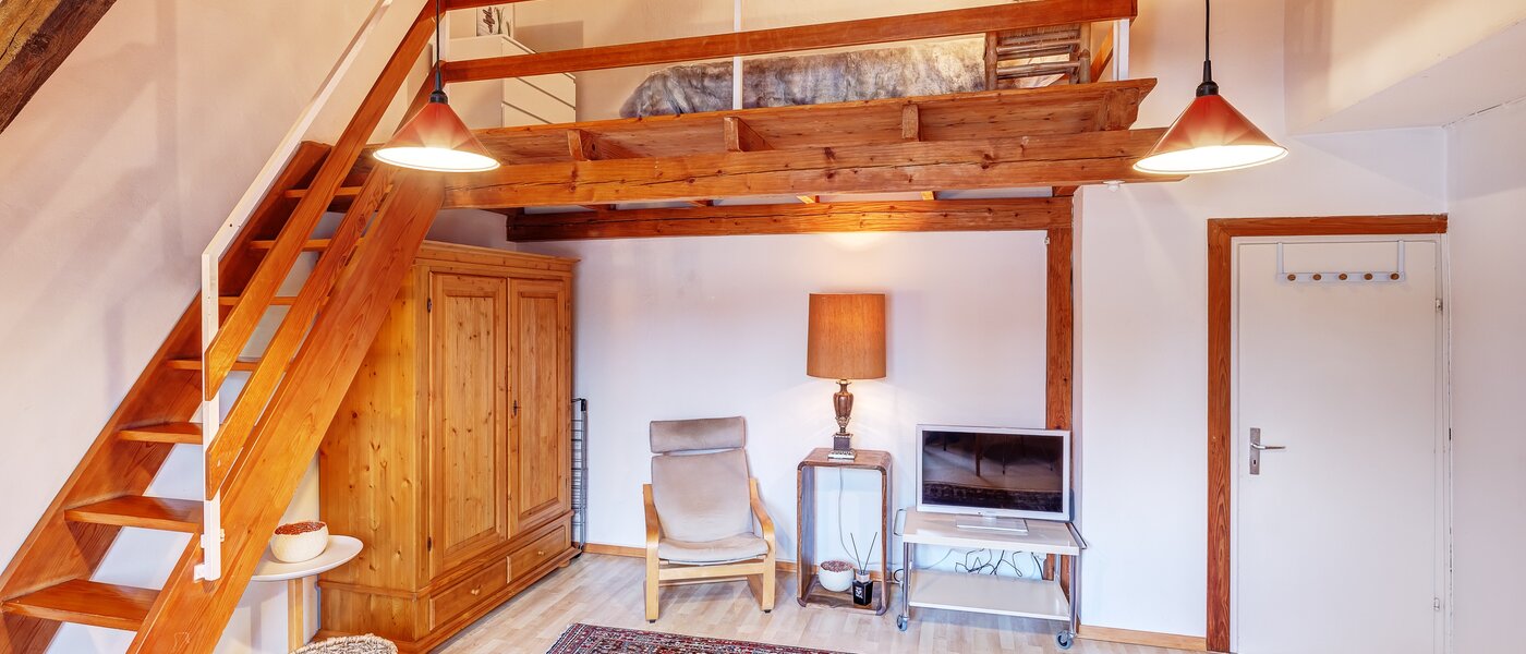 мансардная квартира München Solln 03 жилое пространство 5327