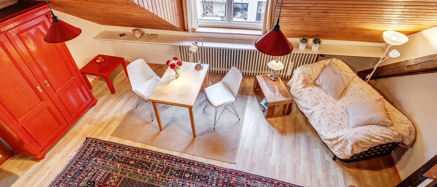 мансардная квартира München Solln 05 жилое пространство 5327