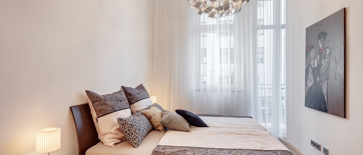 квартира München Isarvorstadt 01 спальная комната 5330