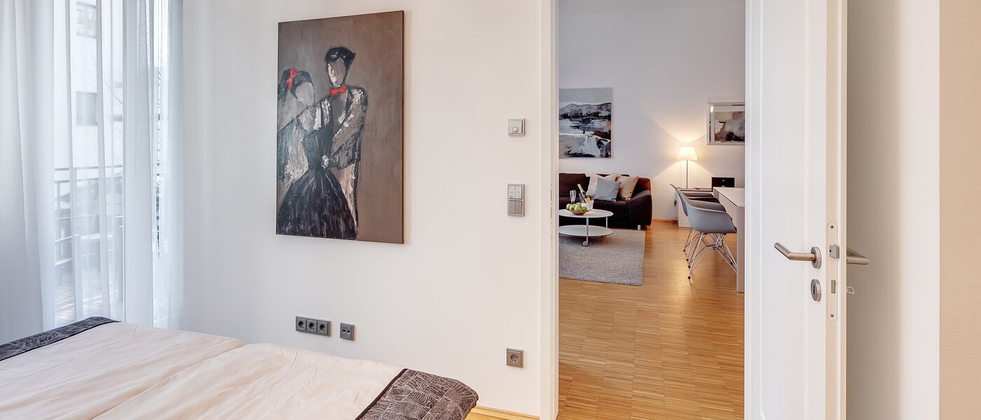 квартира München Isarvorstadt 05 спальная комната 5330