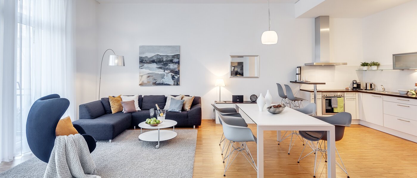 квартира München Isarvorstadt 02 жилое пространство 5330