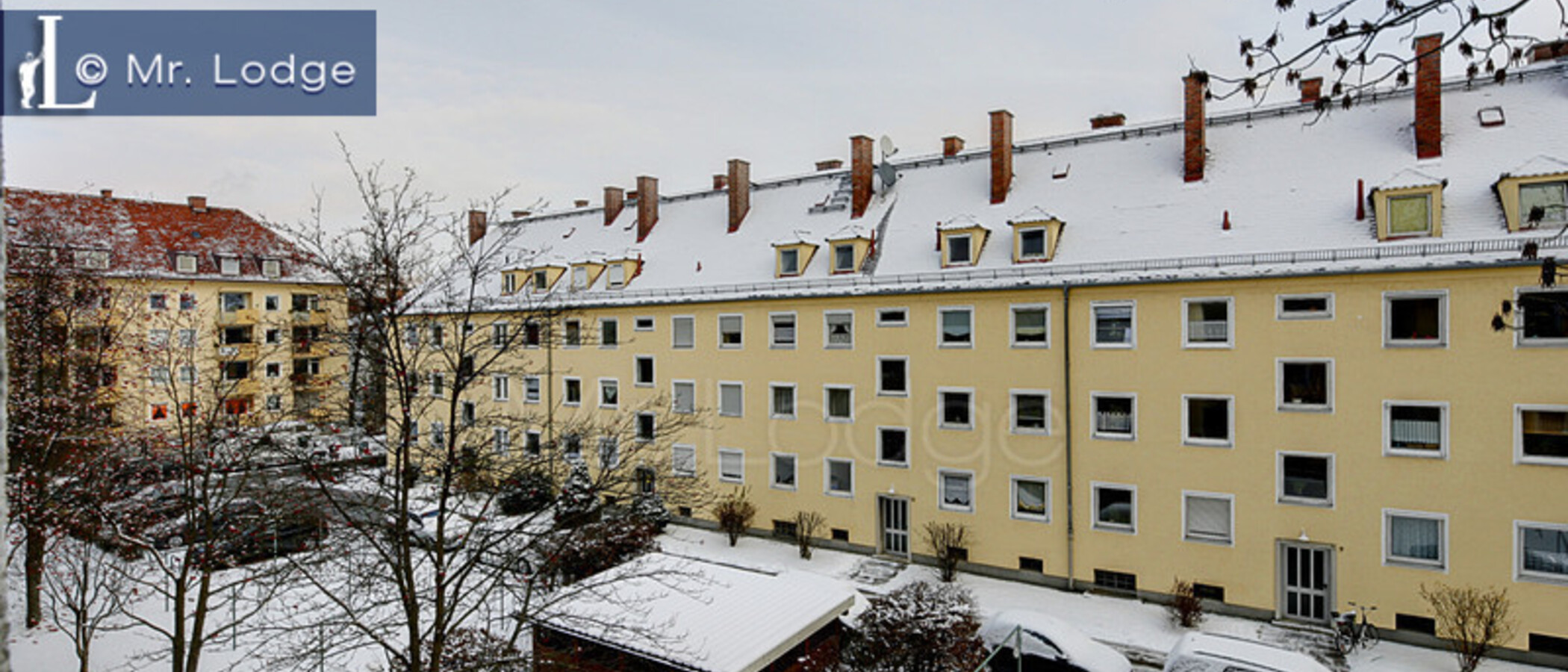 квартира München Milbertshofen 01 вид из окна 5352