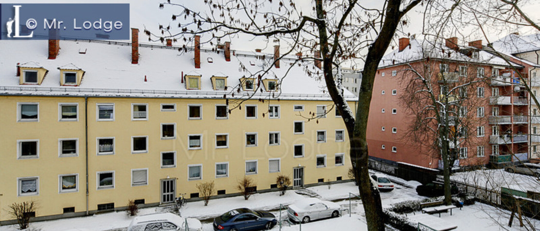 квартира München Milbertshofen 02 вид из окна 5352