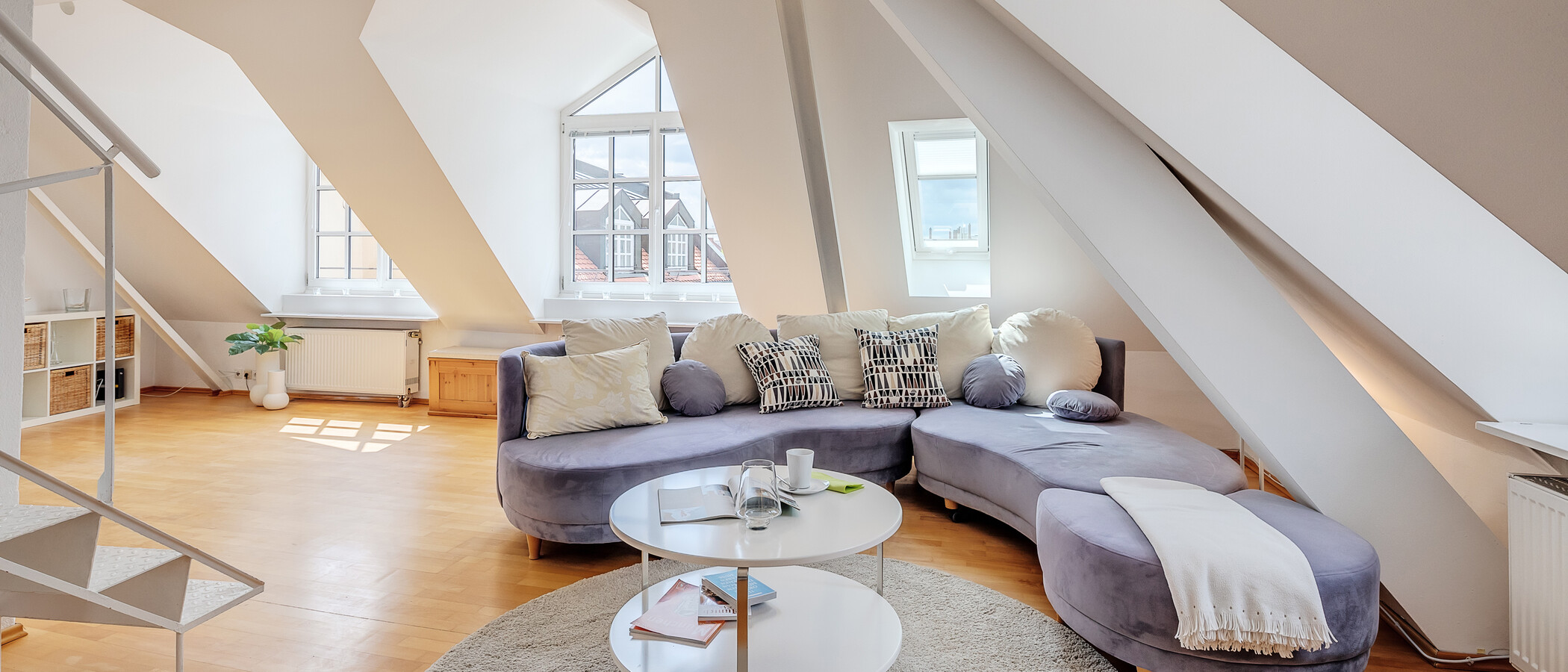 квартира-галерея München Westend 02 жилое пространство 5354