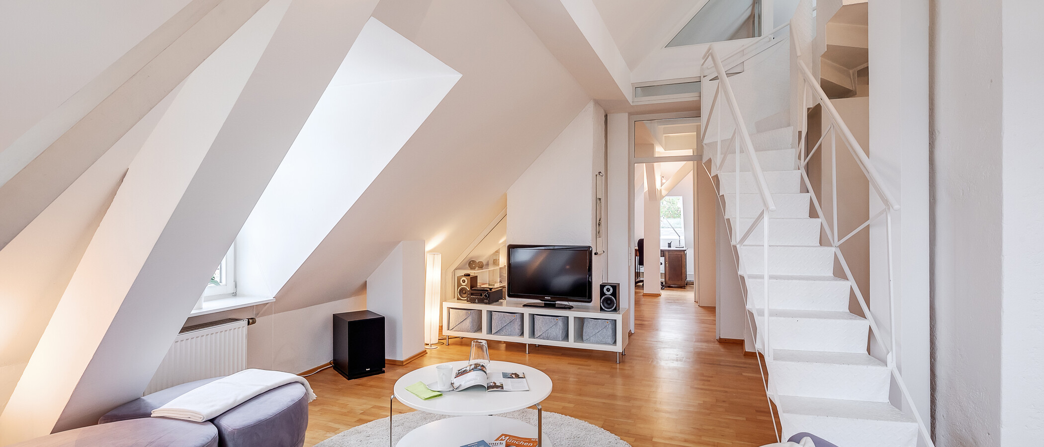 квартира-галерея München Westend 03 жилое пространство 5354