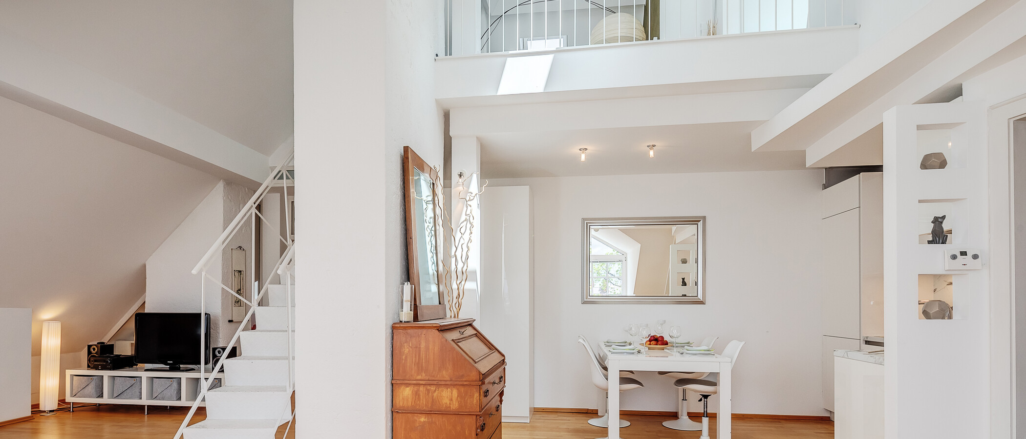 квартира-галерея München Westend 04 жилое пространство 5354