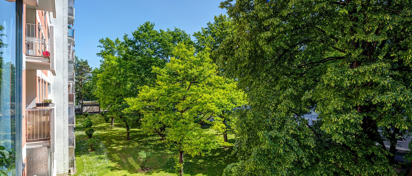 квартира München Fürstenried 01 вид из окна 5356