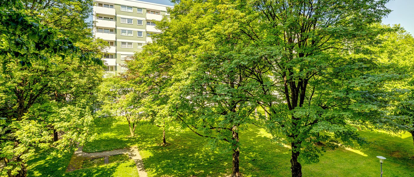 квартира München Fürstenried 03 вид из окна 5356