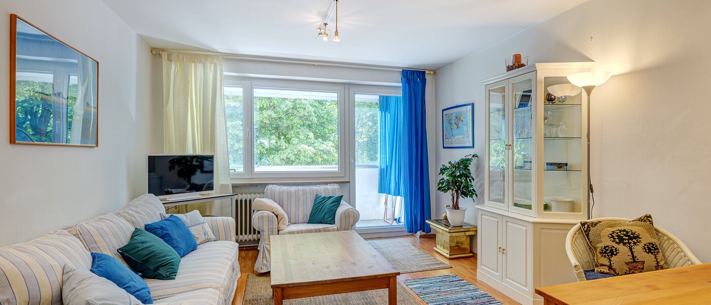 квартира München Fürstenried 01 гостиная 5356