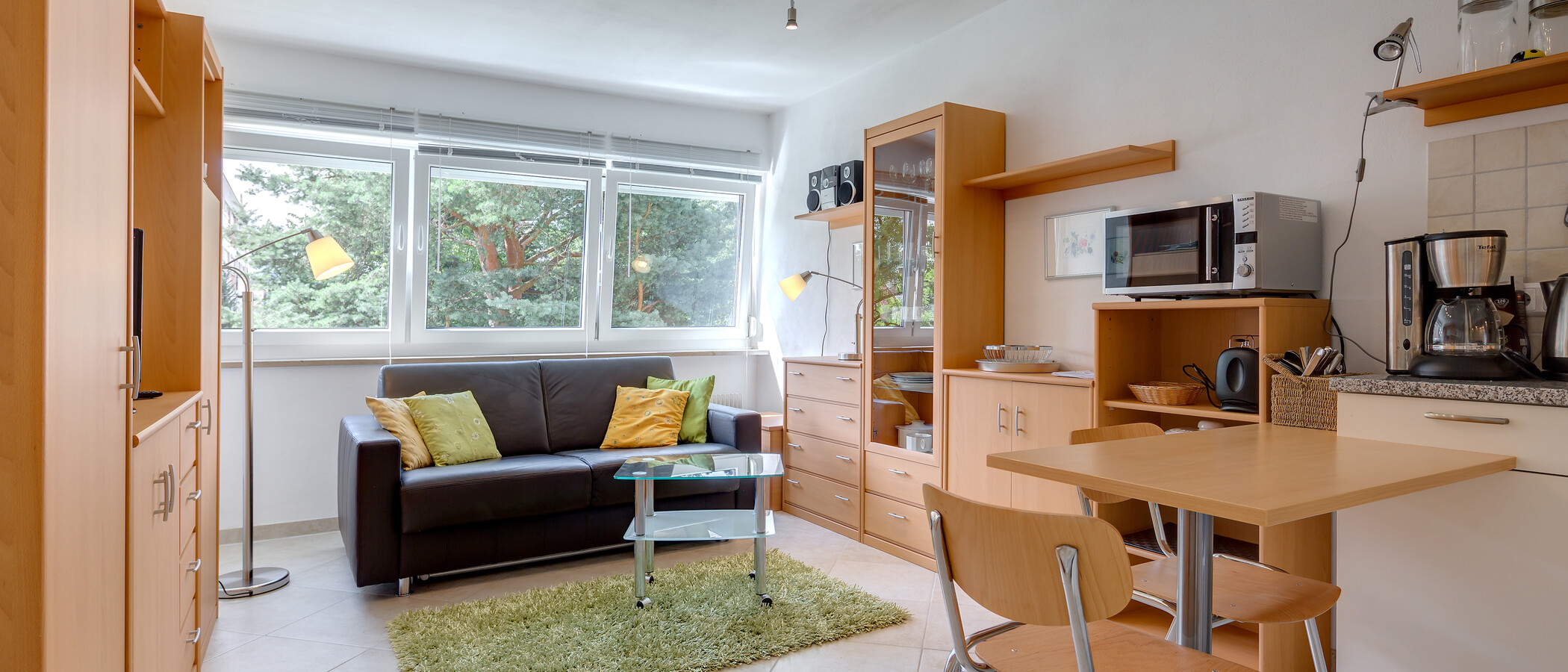квартира München Fasanerie 01 гостиная 5372