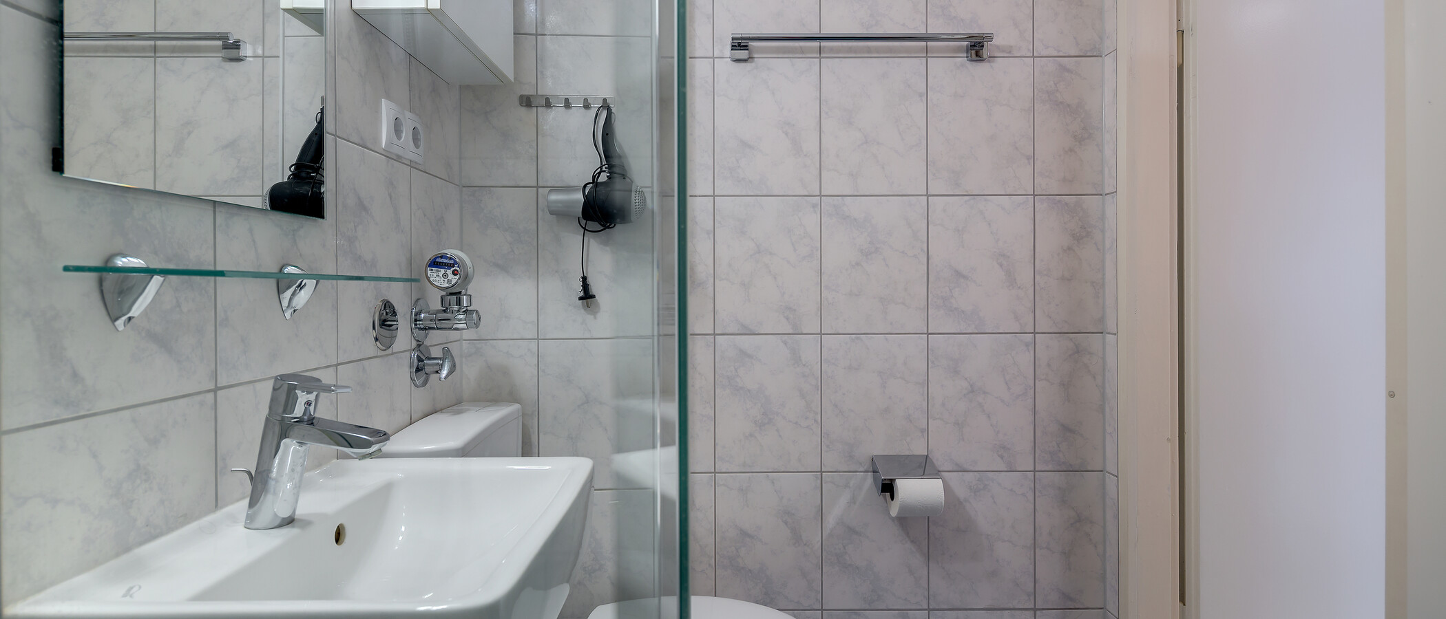 квартира München Fasanerie 03 ванная комната 5372