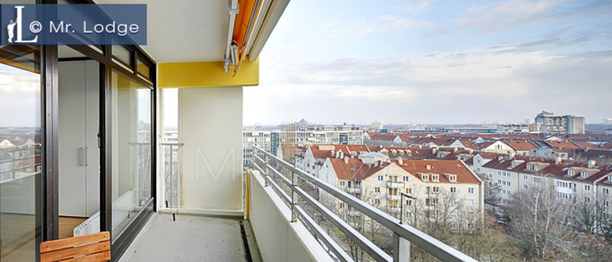 квартира München Schwabing (rechts der Leopoldstraße) 01 балкон 5388