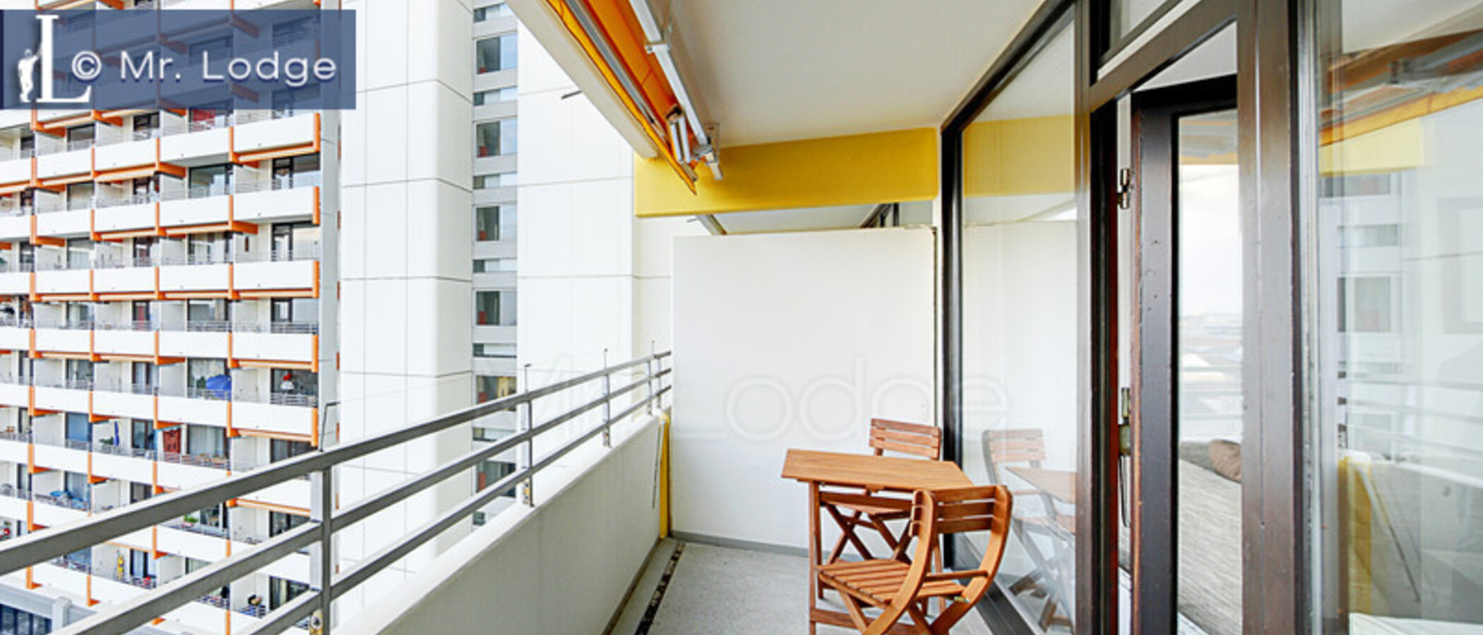квартира München Schwabing (rechts der Leopoldstraße) 02 балкон 5388