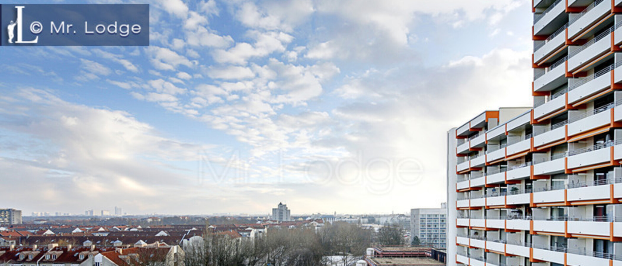 квартира München Schwabing (rechts der Leopoldstraße) 02 вид из окна 5388