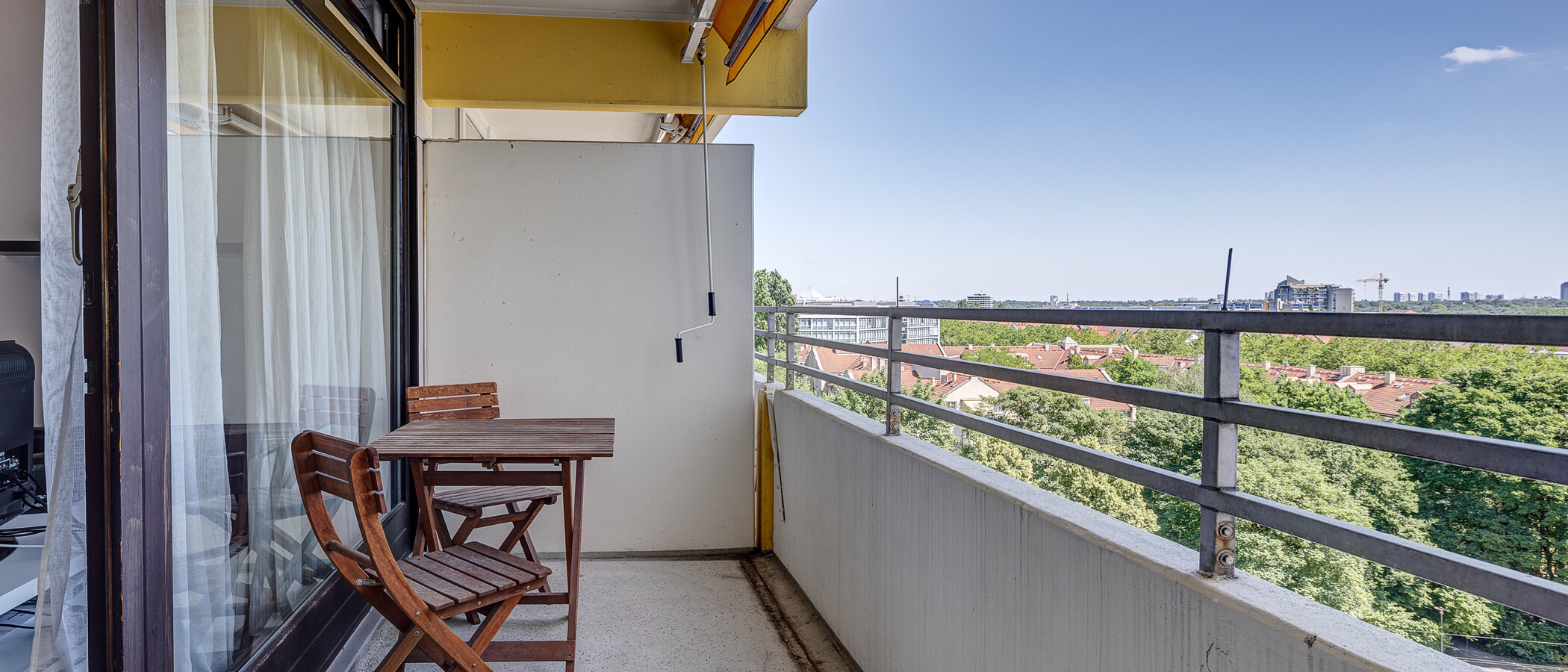 квартира München Schwabing (rechts der Leopoldstraße) 01 балкон 5389