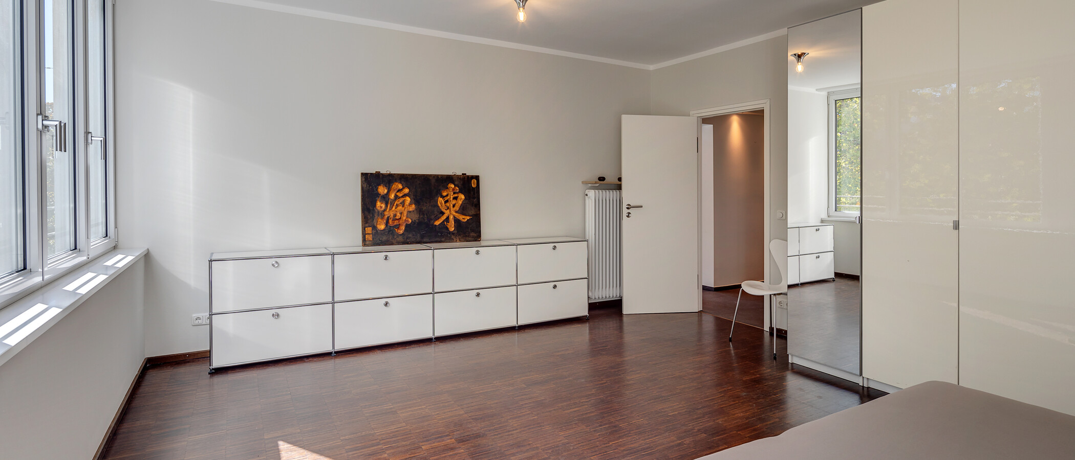 квартира München Schwabing (links der Leopoldstraße) 03 спальная комната 5407