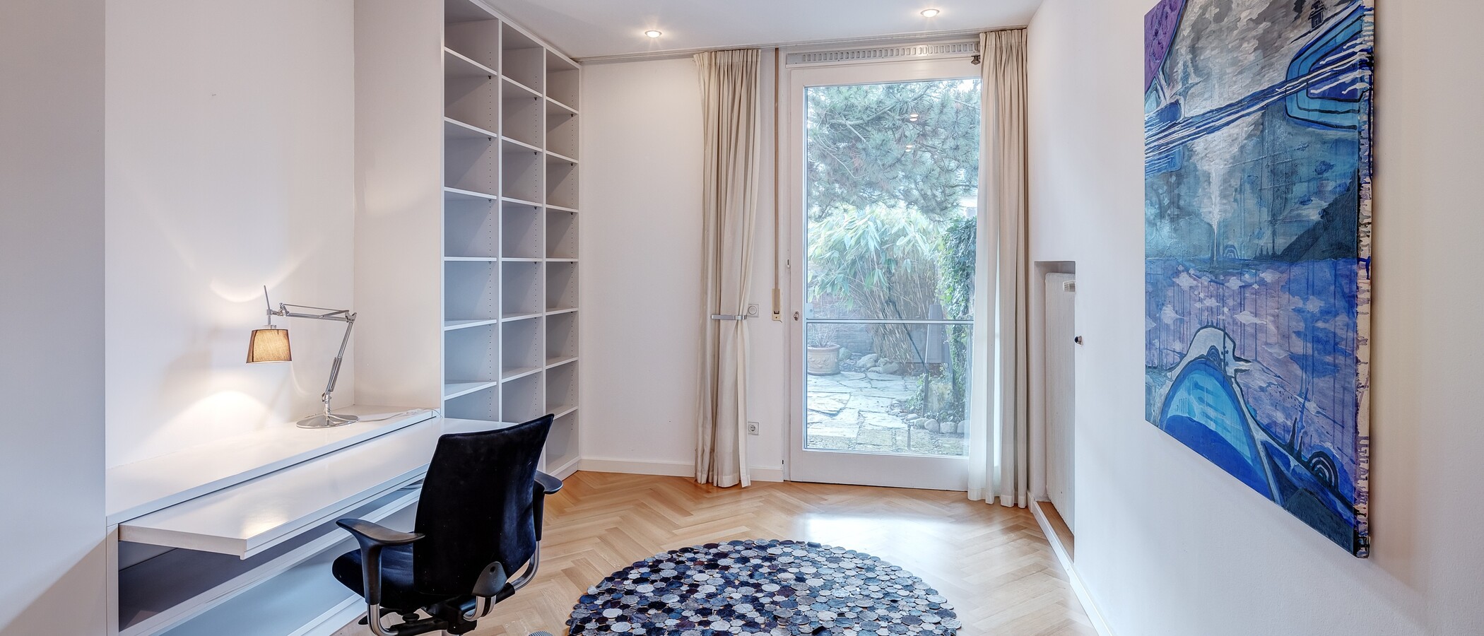Особняк München Obermenzing 01 рабочий кабинет 5436