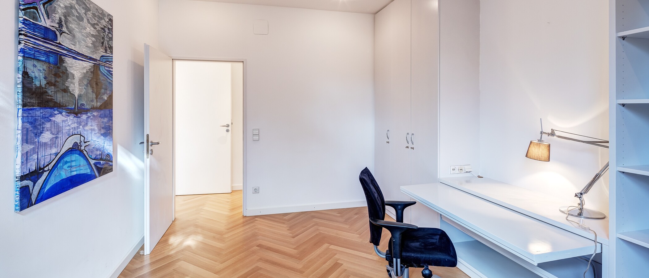 Особняк München Obermenzing 02 рабочий кабинет 5436