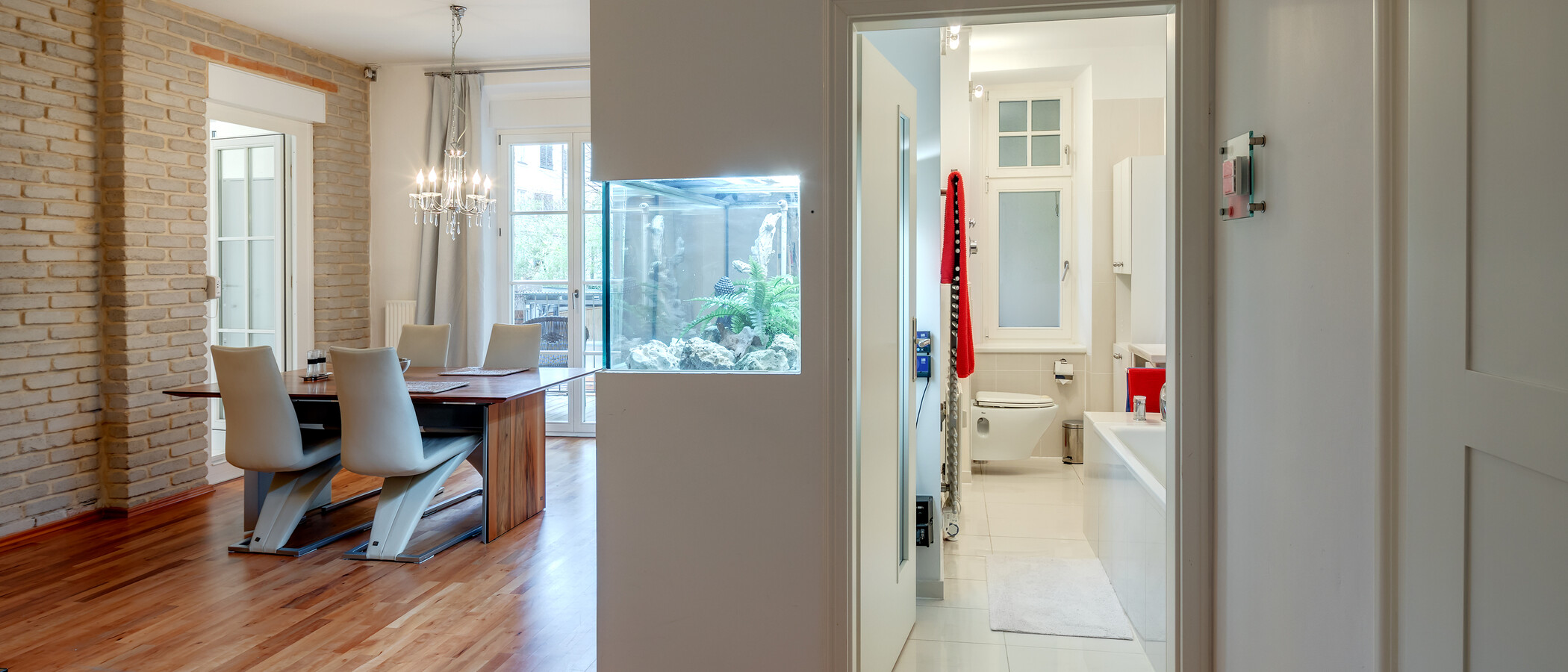 квартира München Schwabing 05 гостиная 5438