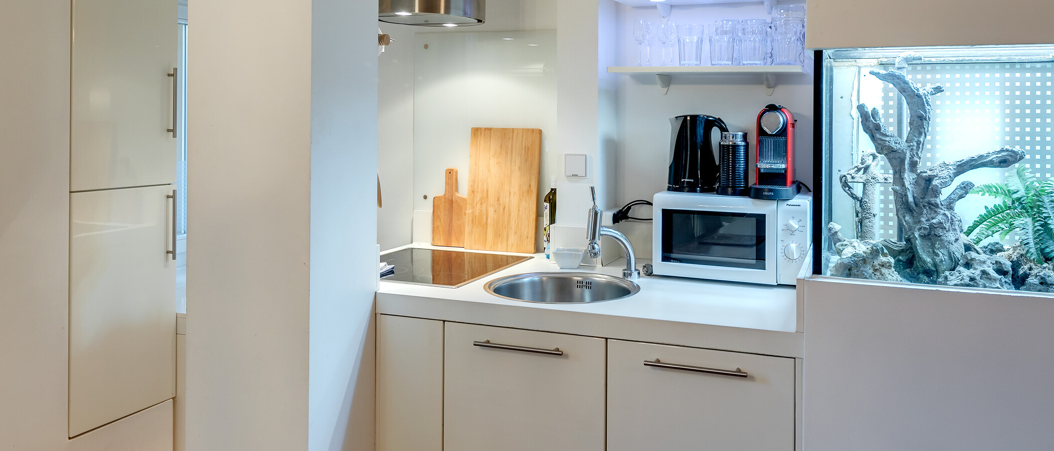квартира München Schwabing 01 кухня 5438