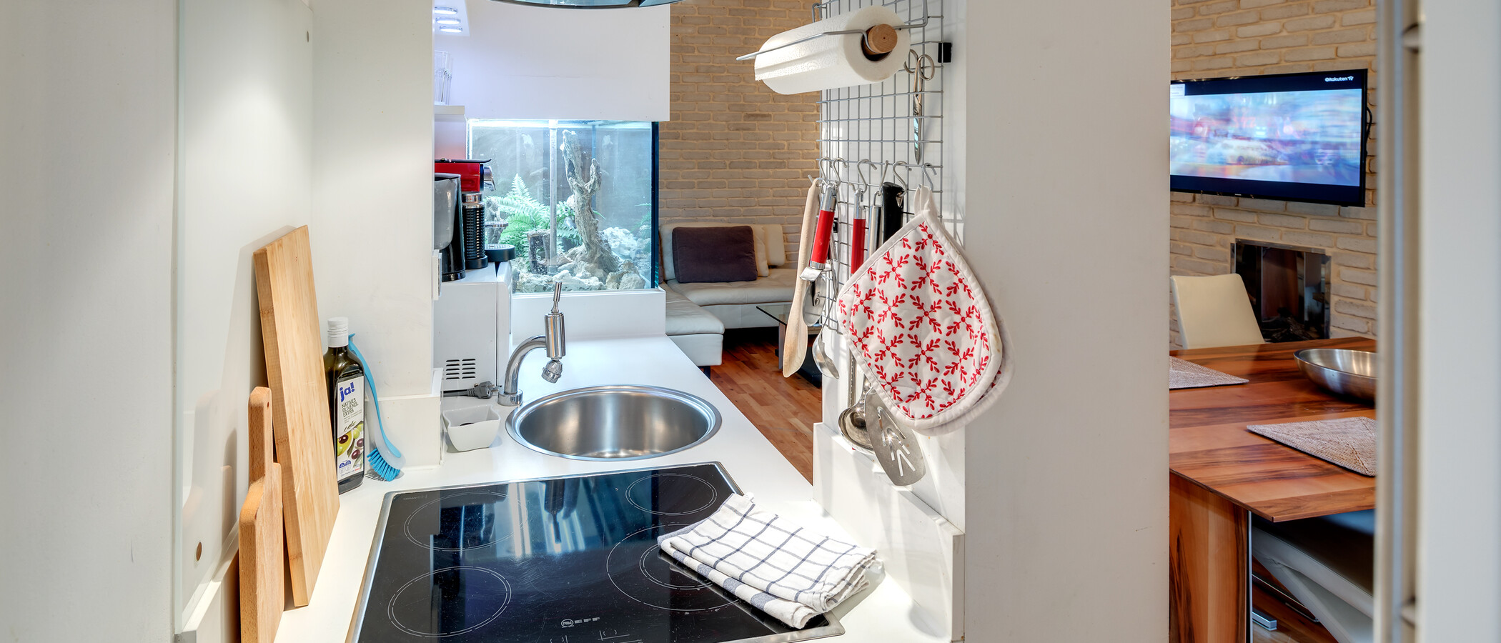 квартира München Schwabing 03 кухня 5438