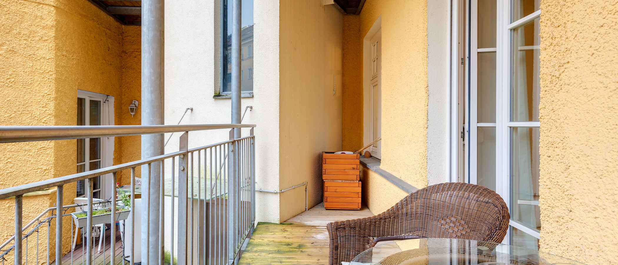 квартира München Schwabing 02 балкон 5438