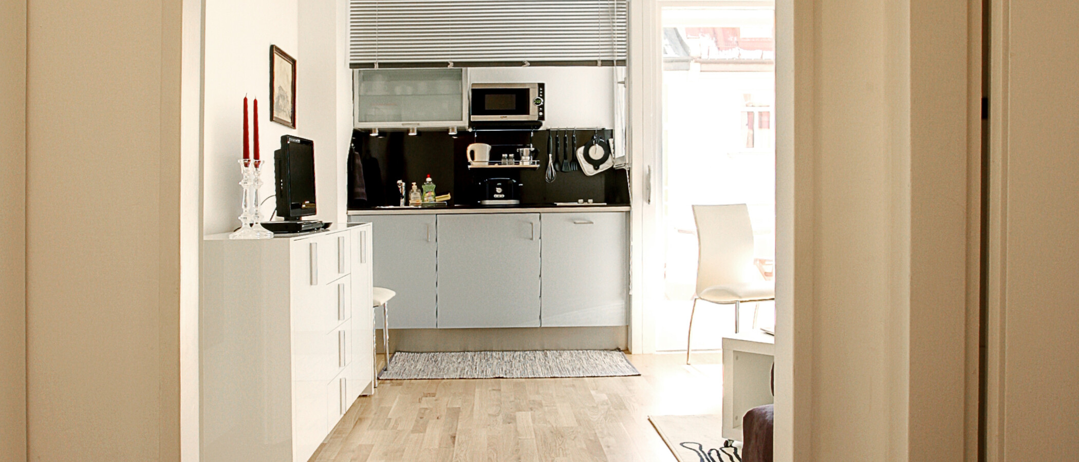 квартира München Schwabing 03 коридор 5442