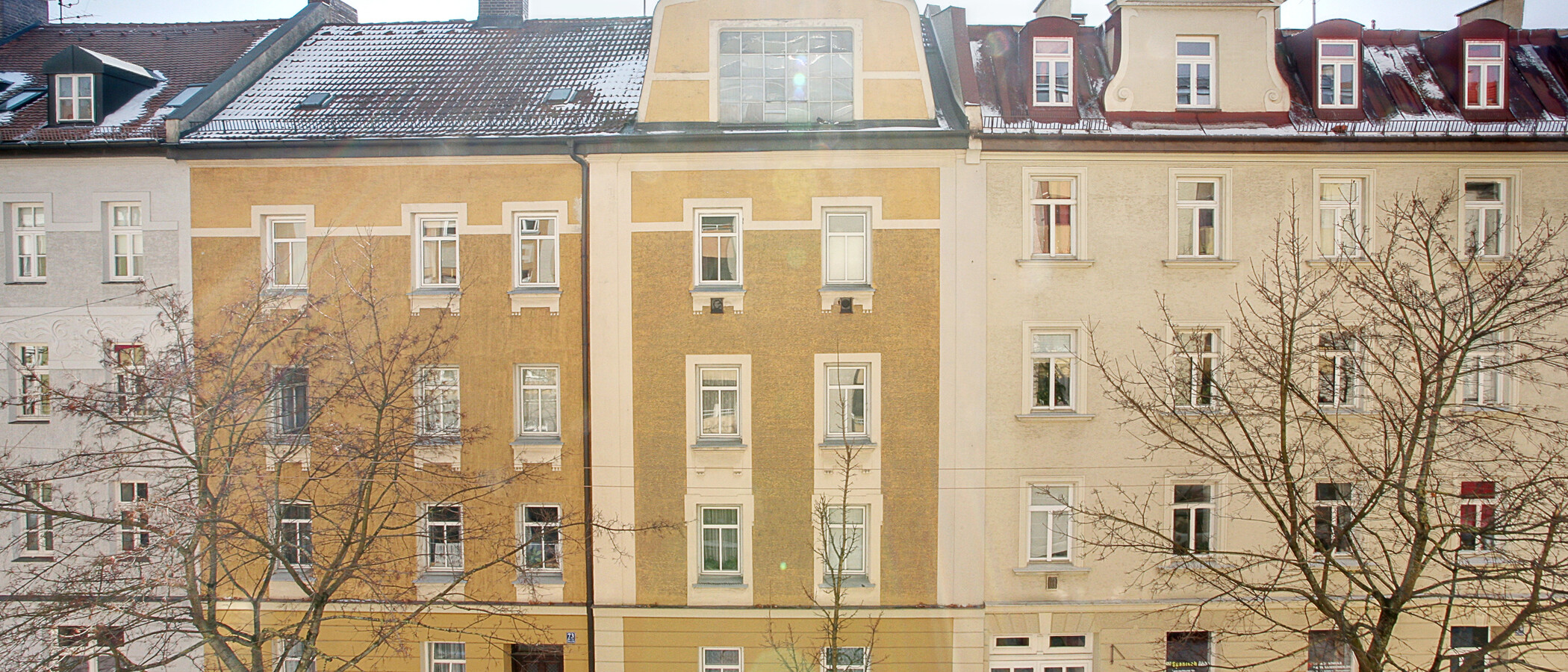 квартира München Schwabing 02 вид из окна 5442