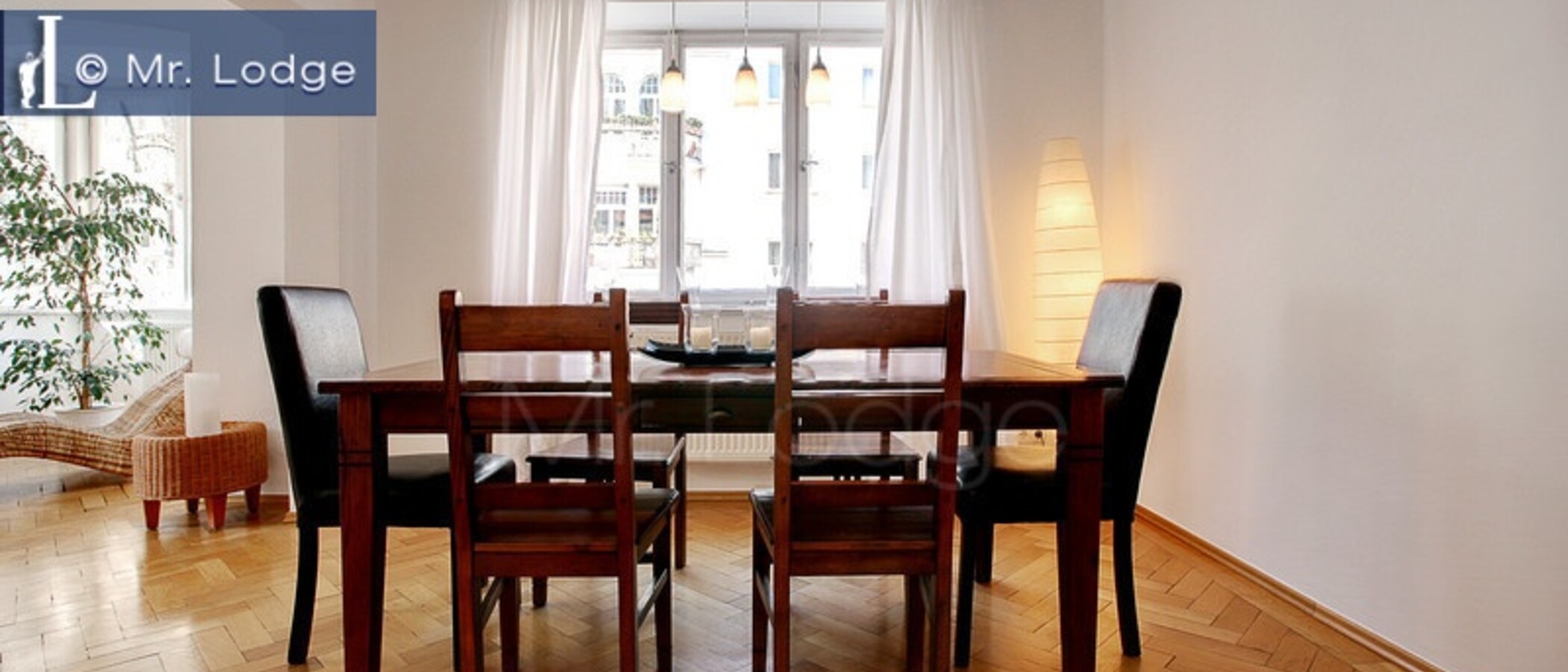 квартира München Altbogenhausen 02 столовая 5506