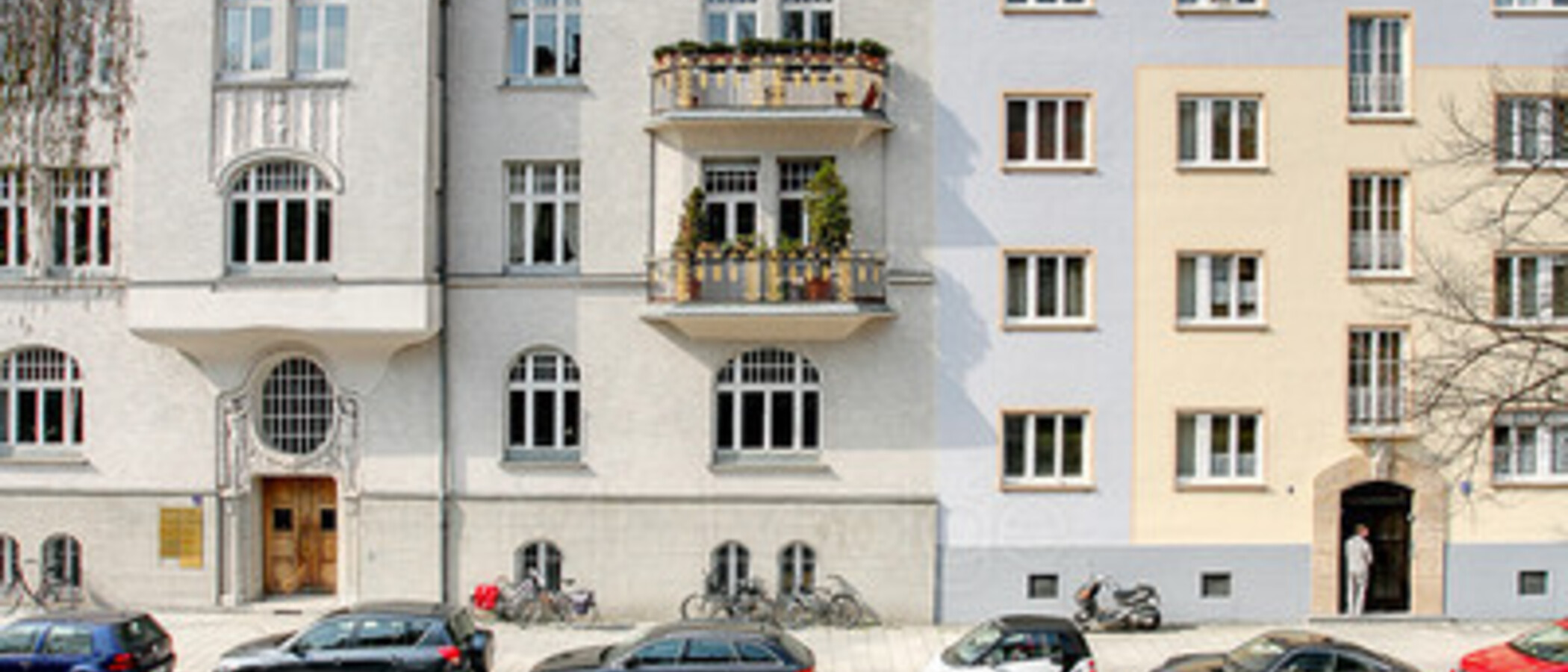 квартира München Altbogenhausen 02 вид из окна 5506