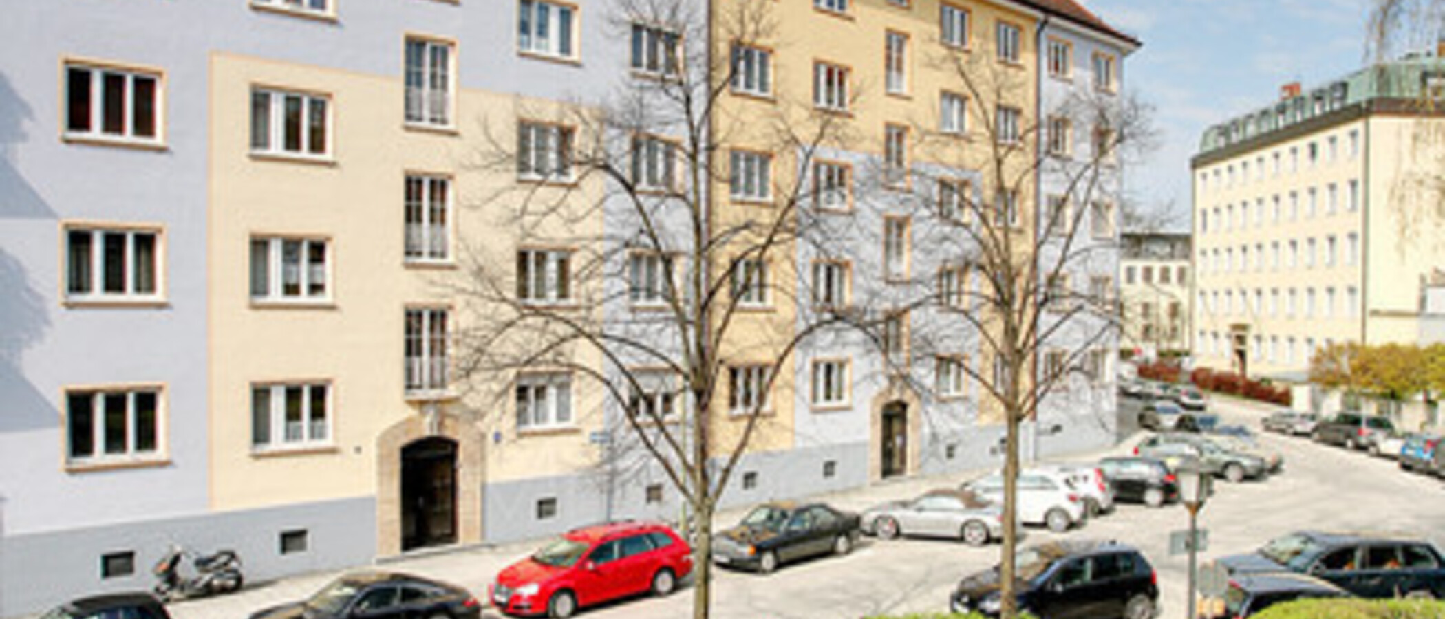квартира München Altbogenhausen 03 вид из окна 5506