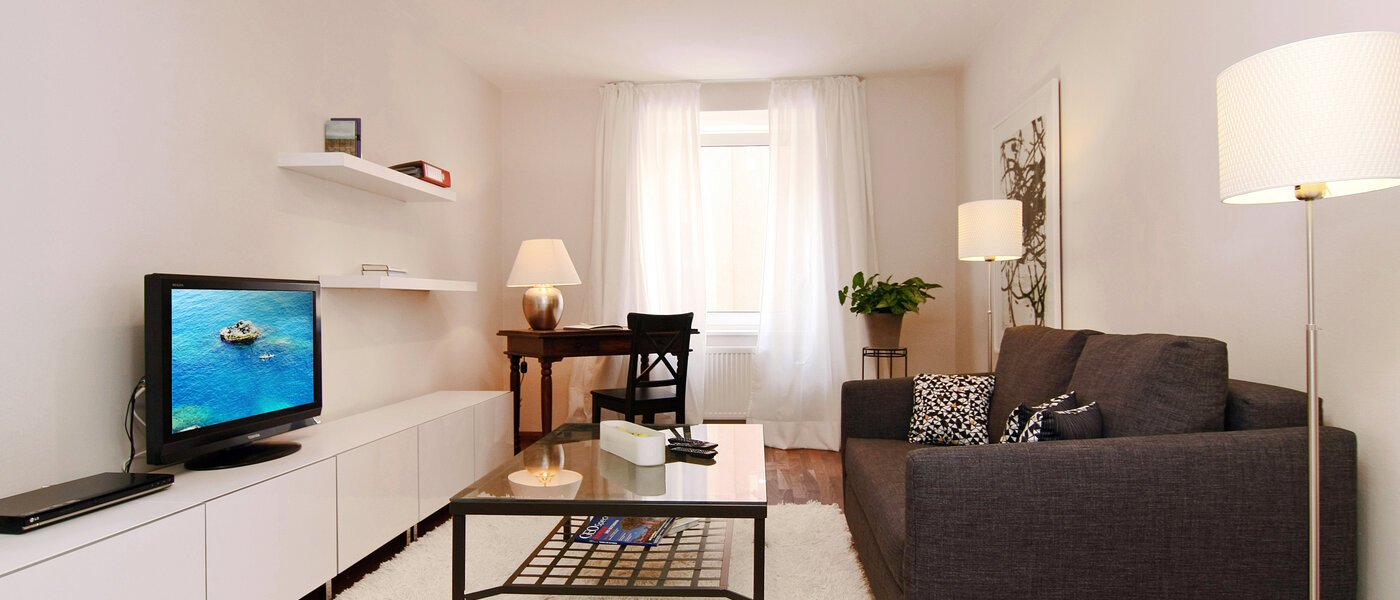 квартира München Isarvorstadt 01 гостиная 5542