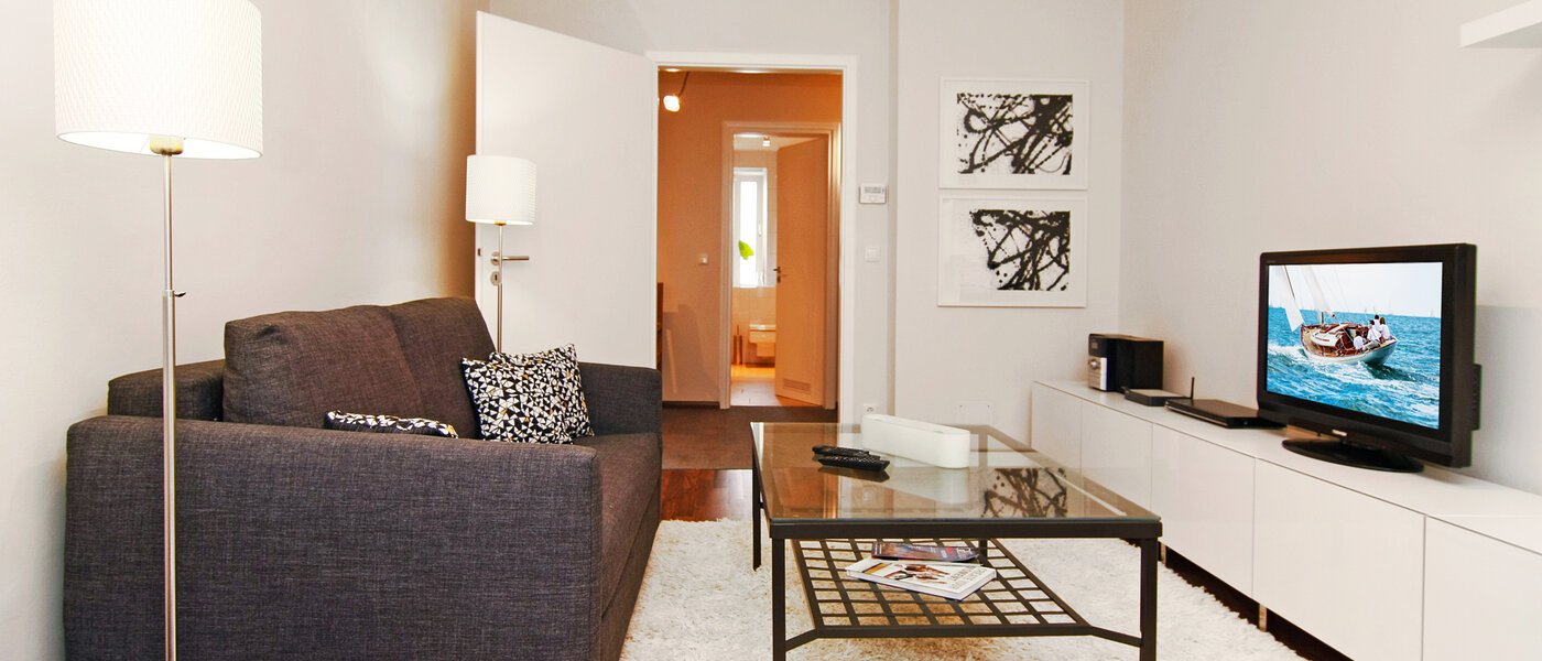 квартира München Isarvorstadt 03 гостиная 5542