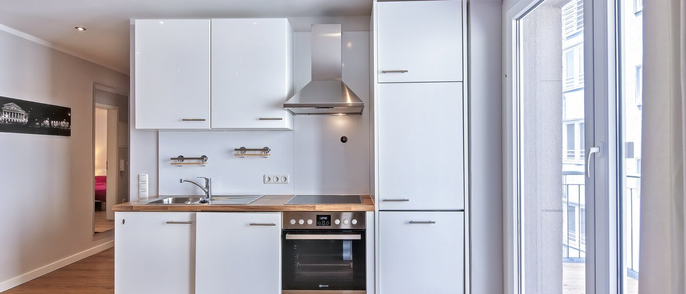 квартира München Schwabing 01 кухня 5558