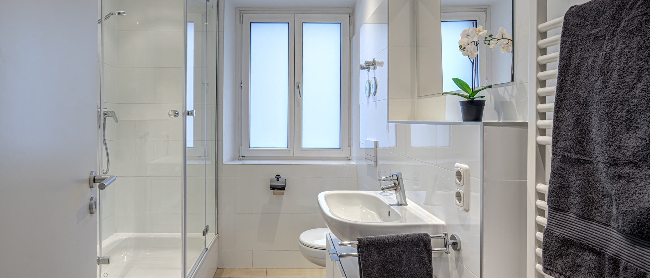 квартира München Schwabing-Nord (zw. Leopoldstraße & Englischen Garten) 01 ванная комната 5559