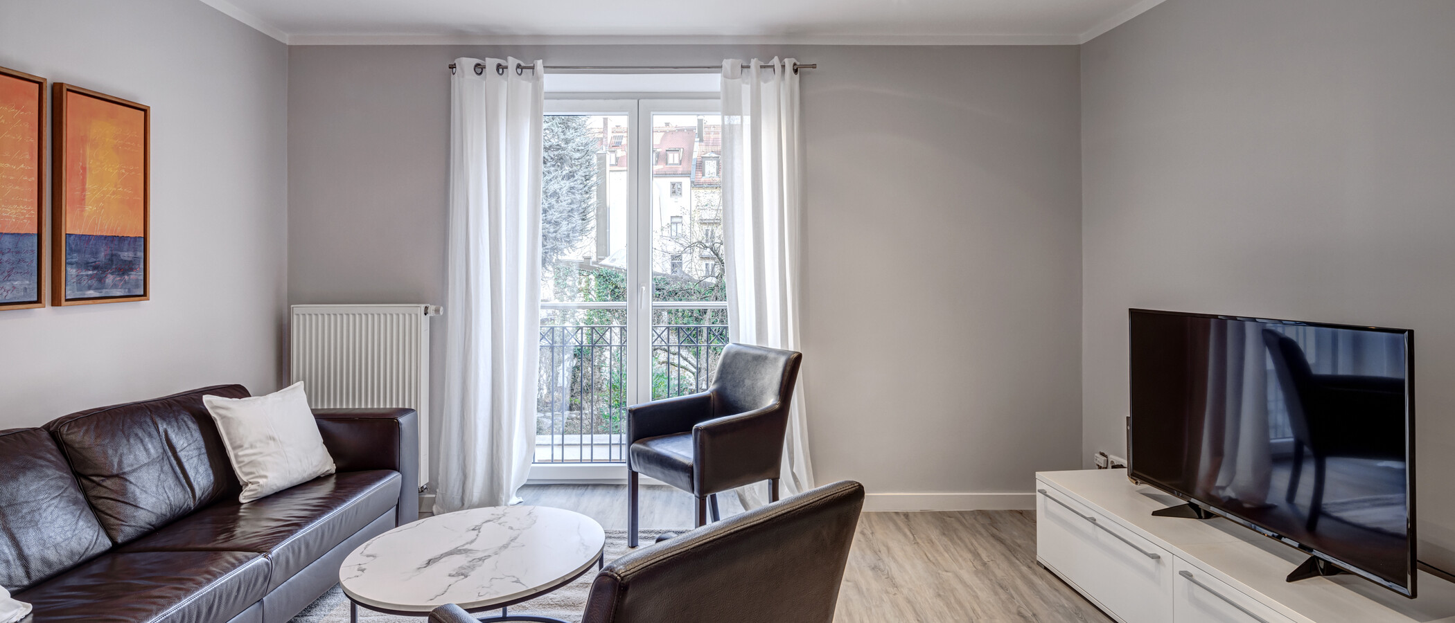 квартира München Schwabing-Nord (zw. Leopoldstraße & Englischen Garten) 02 жилое пространство 5559