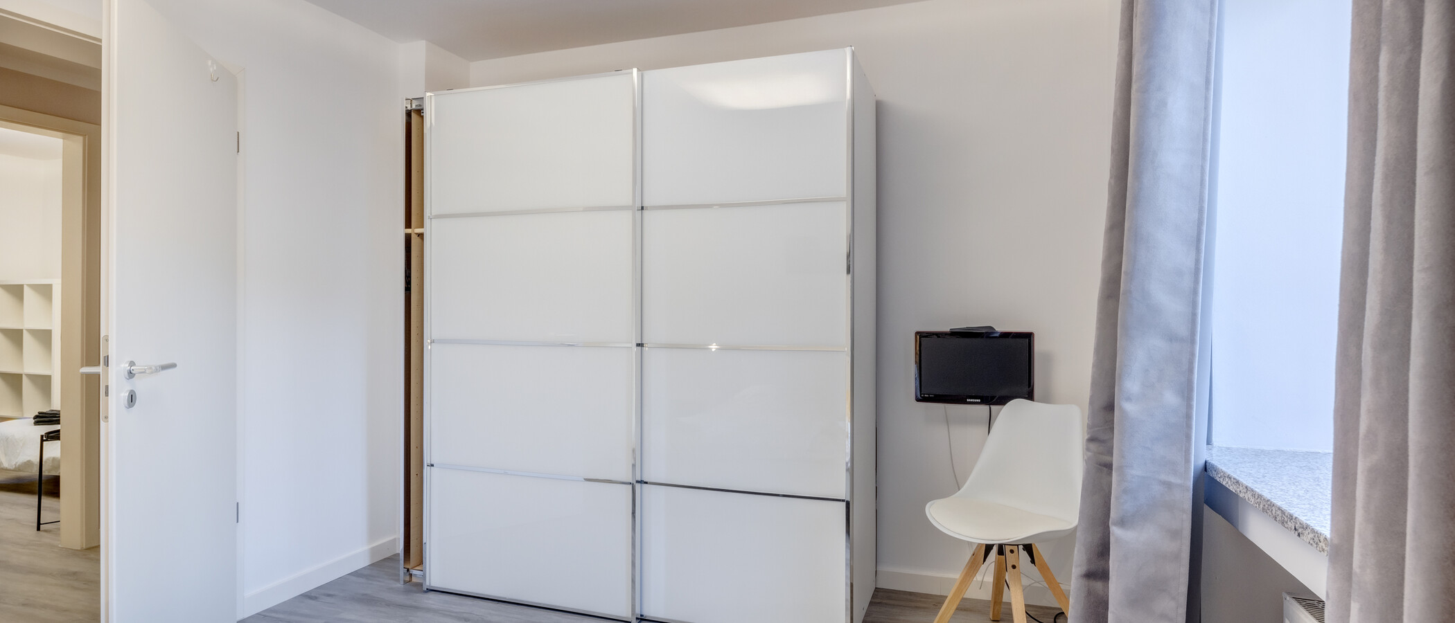 квартира München Schwabing-Nord (zw. Leopoldstraße & Englischen Garten) 02 1-я спальная комната 5559