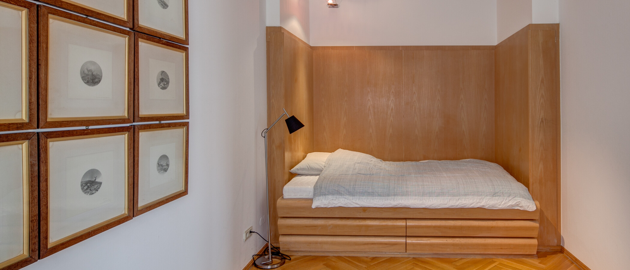 квартира München Schwabing (links der Leopoldstraße) 01 спальная 556