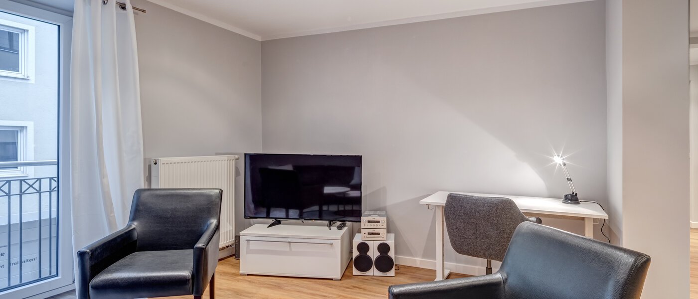 квартира München Schwabing-Nord (zw. Leopoldstraße & Englischen Garten) 02 жилое пространство 5560