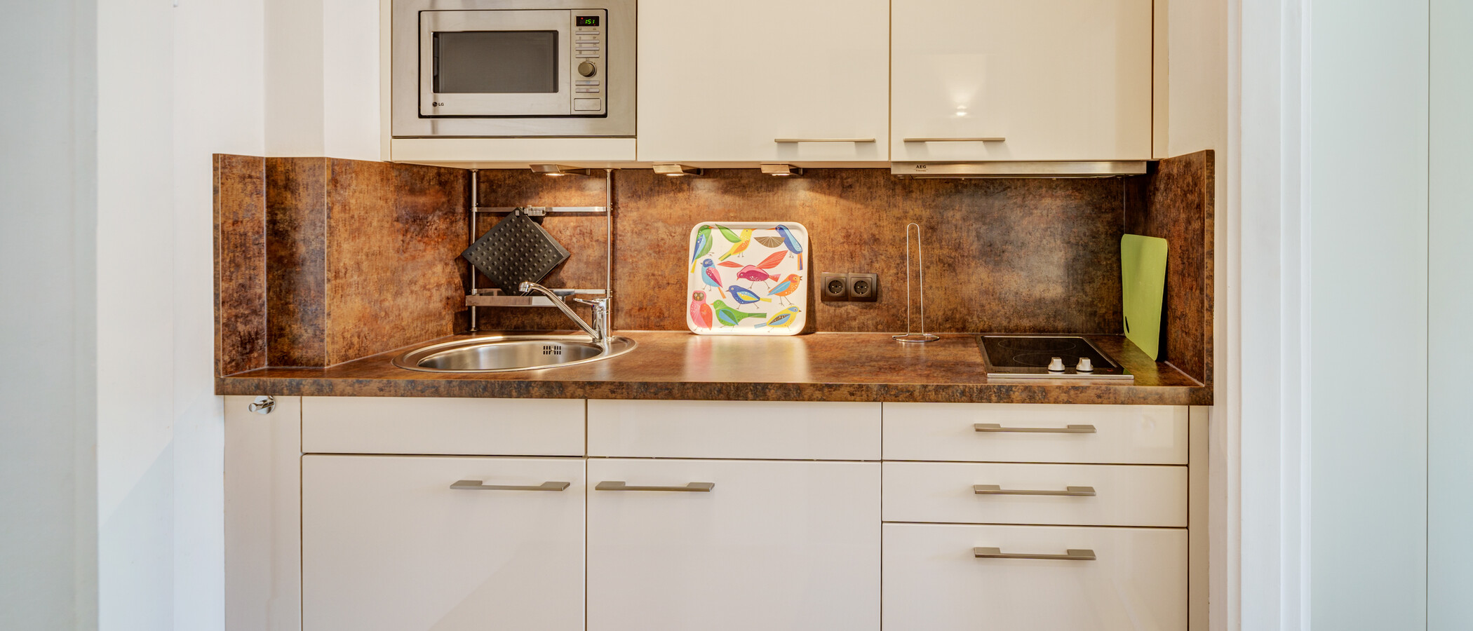 квартира München Haidhausen 01 кухня 5564